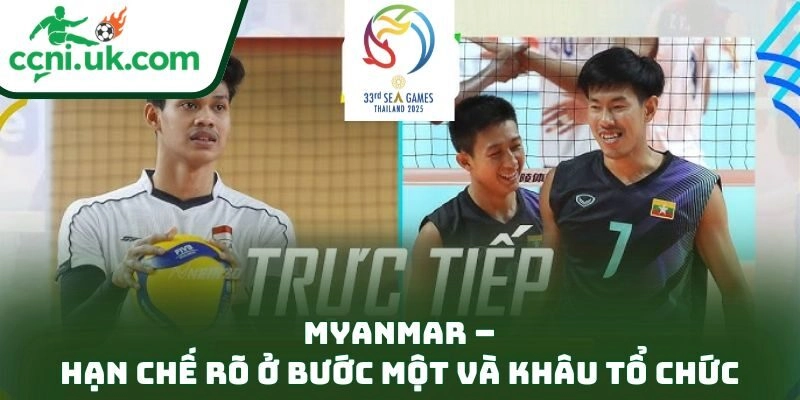 Myanmar – hạn chế rõ ở bước một và khâu tổ chức